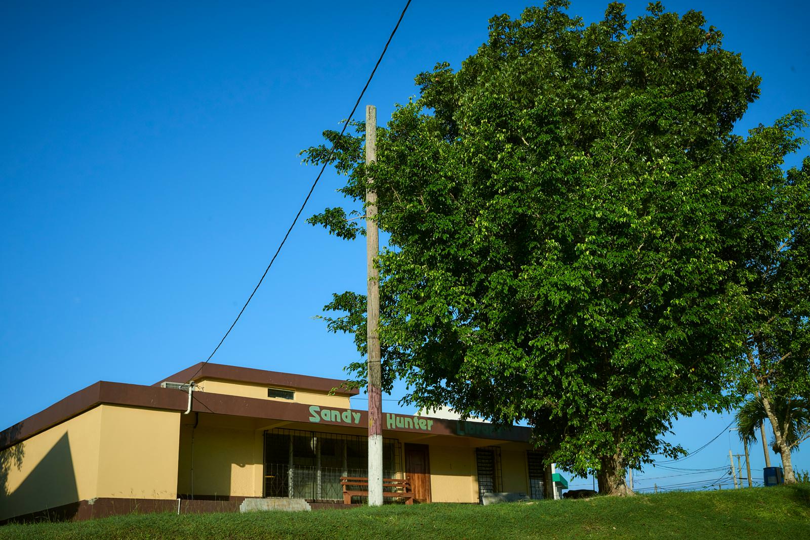 Sandy Hunter Library, Orange Walk Town, Belize.